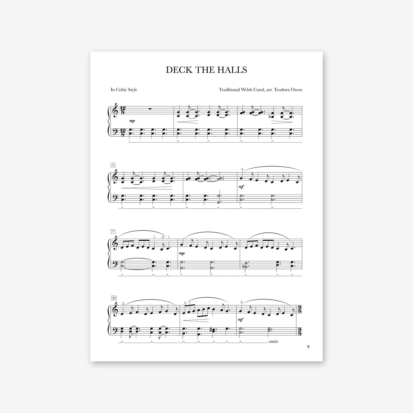 Piano Safari Supplements Holiday Joy of Christmas Book 4