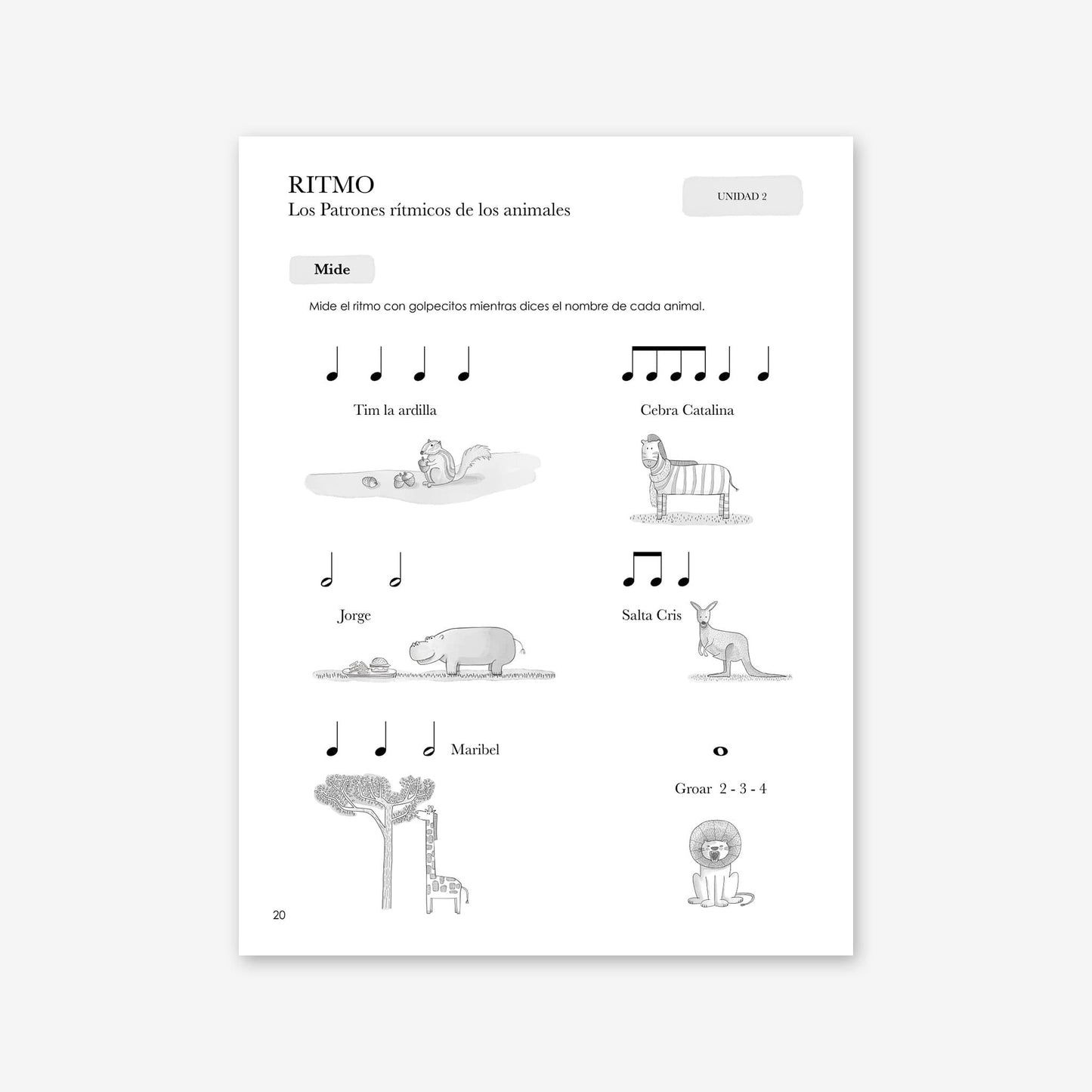 Piano Safari Method Spanish Children Theory Book 1