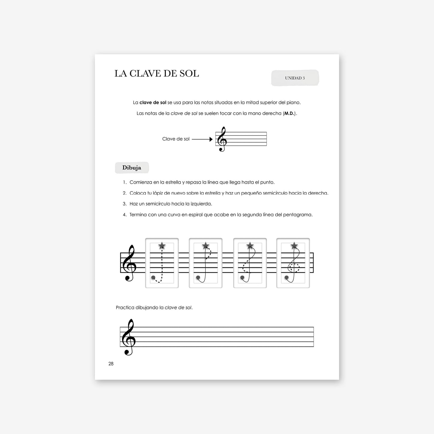 Piano Safari Method Spanish Children Theory Book 1