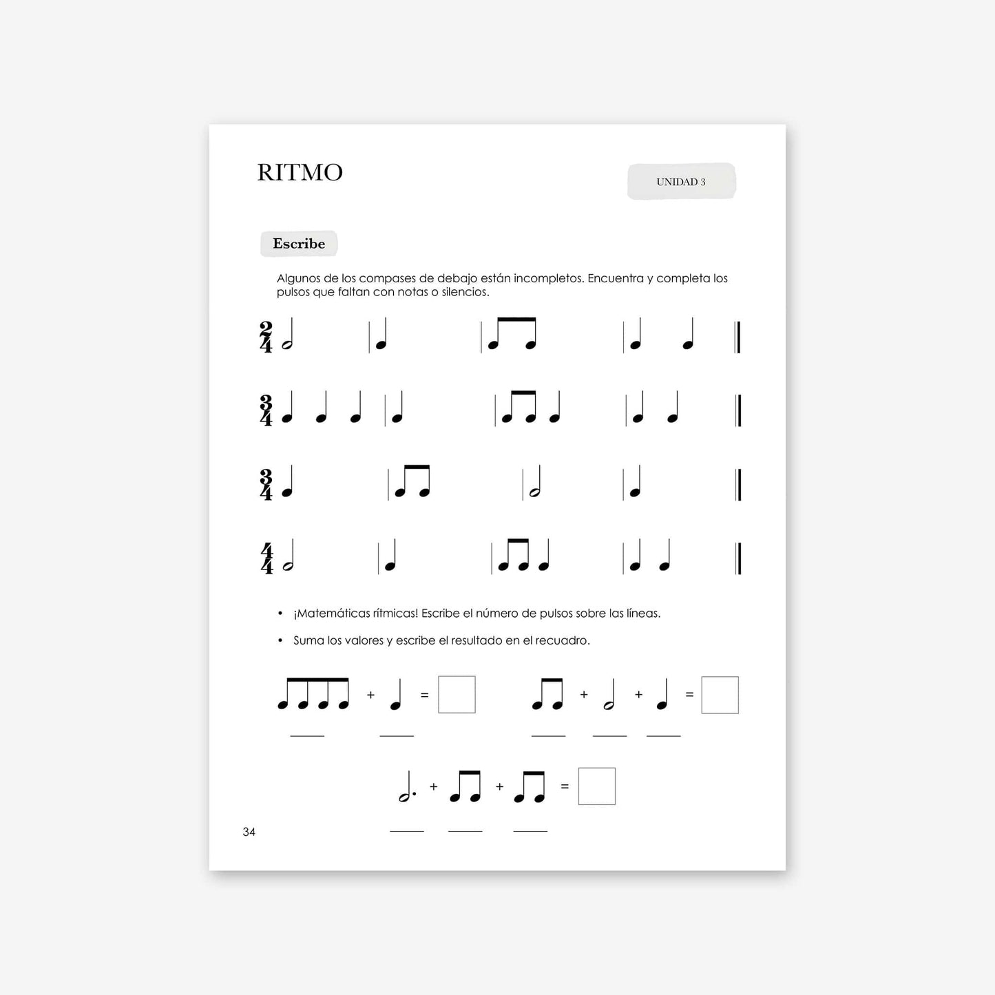 Piano Safari Method Spanish Children Theory Book 2