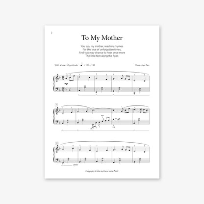 Piano Safari Supplements Sheets Intermediate To My Mother