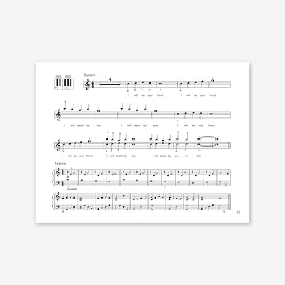 Piano Safari Supplements Rote Books Guest Composers Amy Glennon Friends at Last