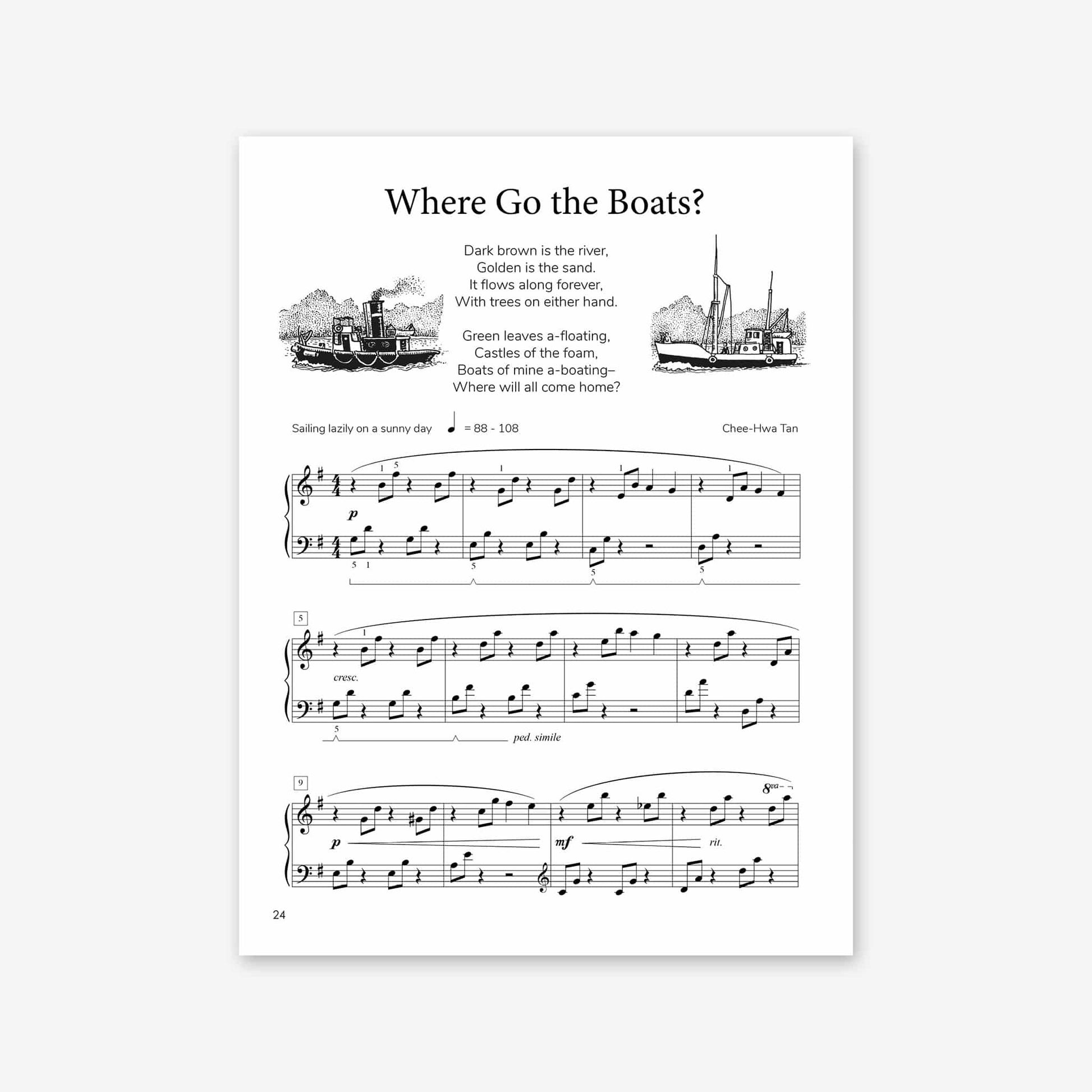 Piano Safari Supplements Guest Composers Chee-Hwa Tan A Child’s Garden of Verses