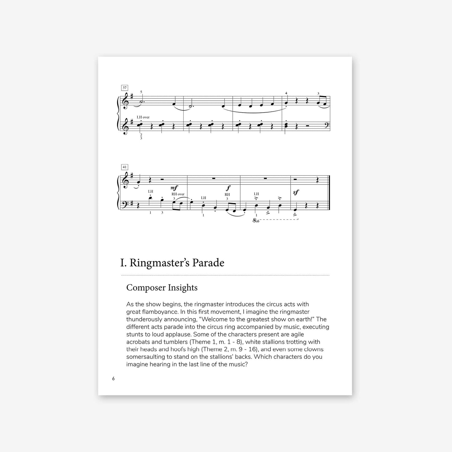Piano Safari Supplements Guest Composers Chee-Hwa Tan Circus Sonatinas