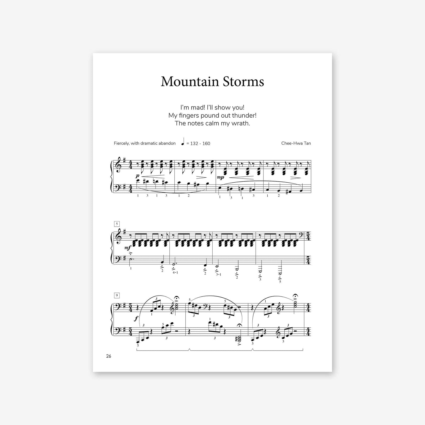 Piano Safari Supplements Guest Composers Chee-Hwa Tan One Upon a Journey Pack