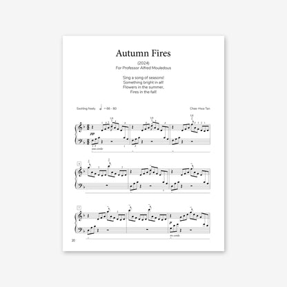 Piano Safari Supplements Guest Composers Chee-Hwa Tan Poetry Pack