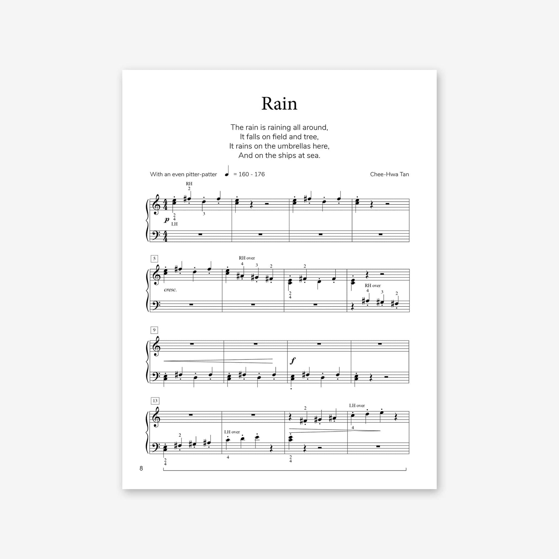 Piano Safari Supplements Guest Composers Chee-Hwa Tan Through the Windowpane