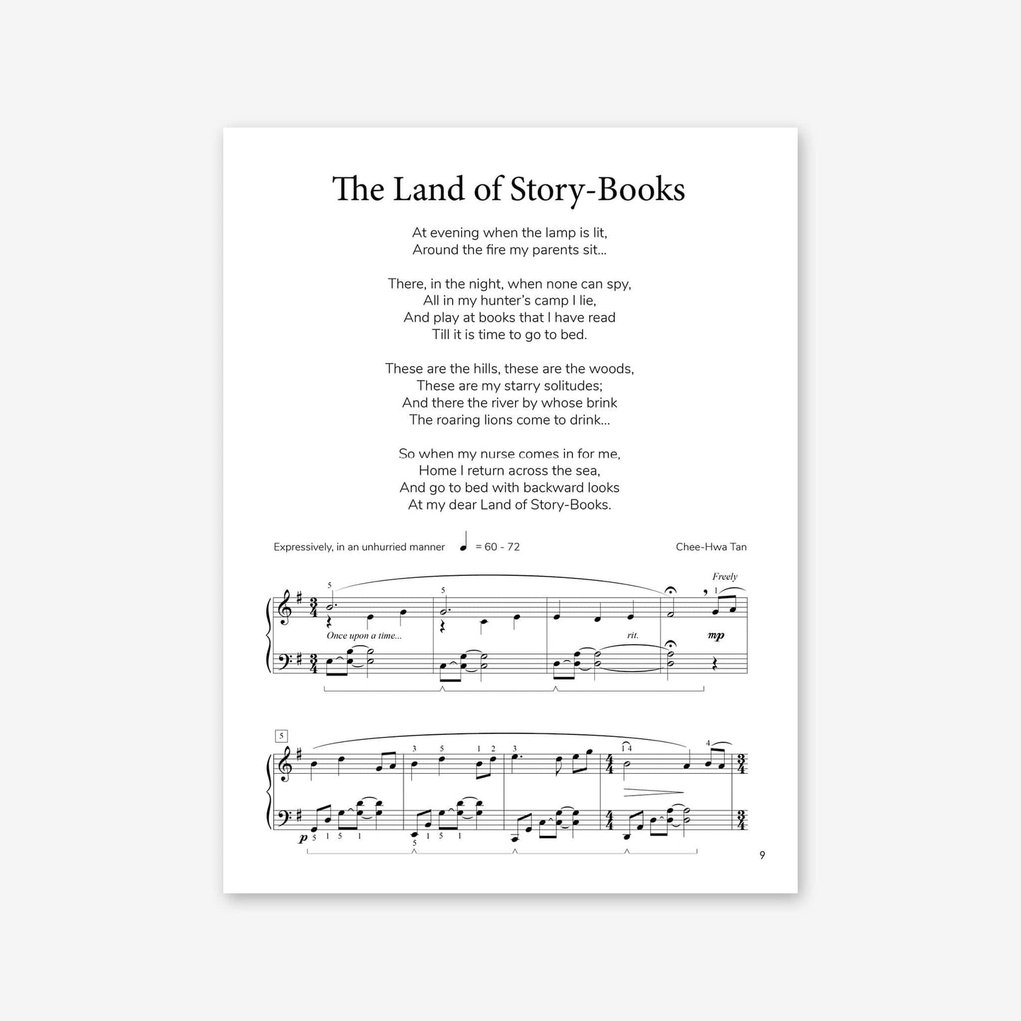 Piano Safari Supplements Guest Composers Chee-Hwa Tan Windy Nights and Other Tales