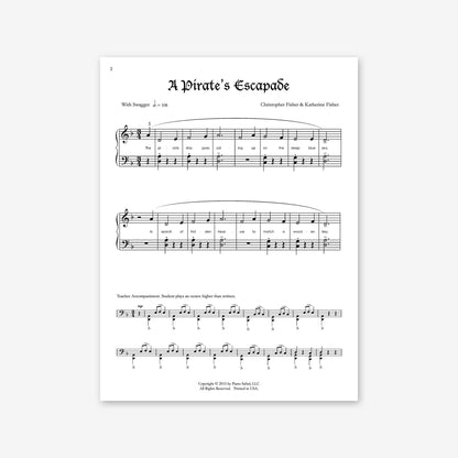 Piano Safari Supplements Sheets Late Elementary The Pirate’s Escapade