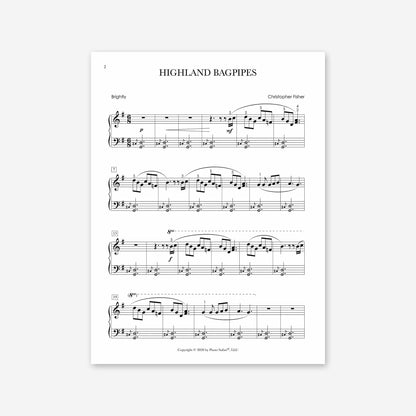Piano Safari Supplements Sheets Late Elementary Highland Bagpipes