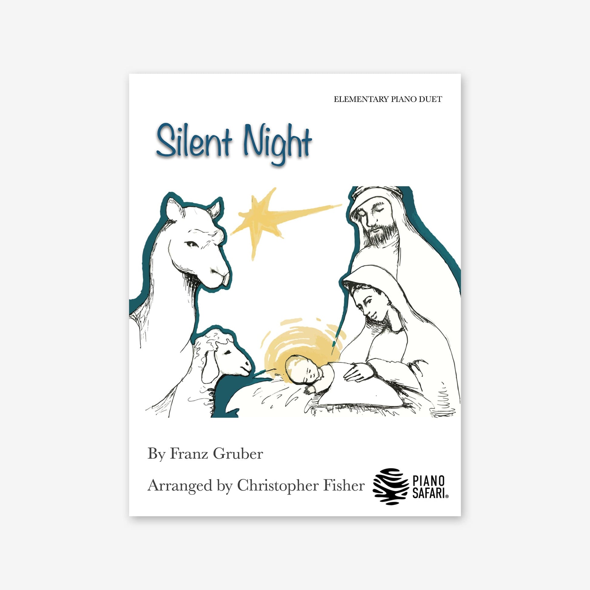 Piano Safari Supplements Sheets Elementary Holiday Silent Night