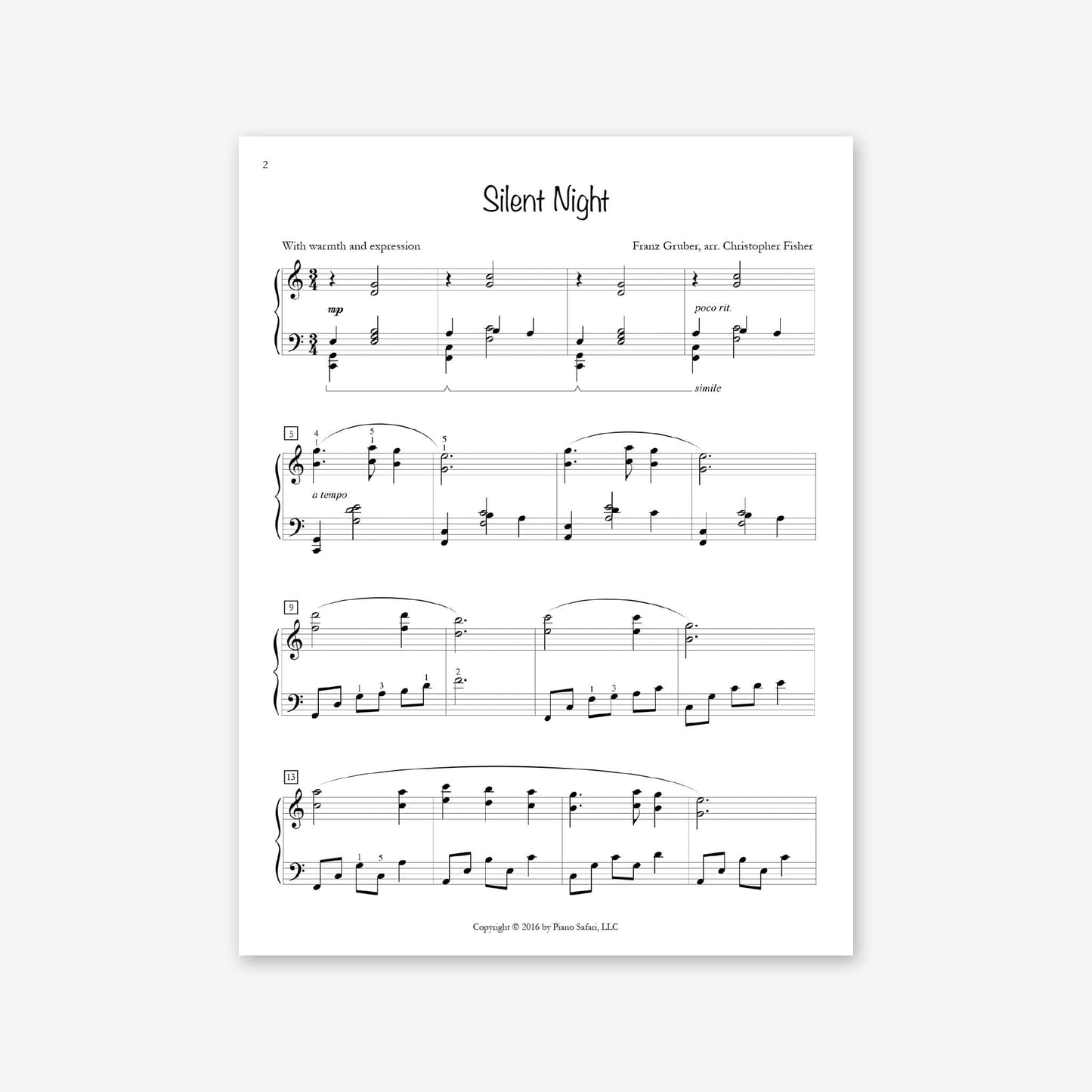 Silent Night - Intermediate