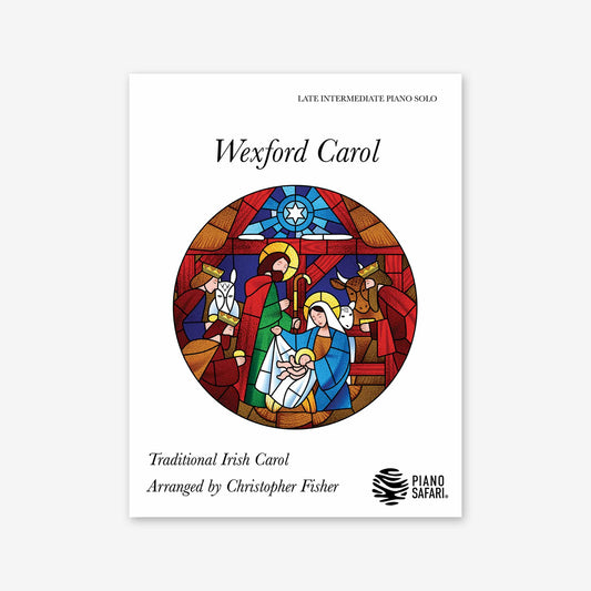 Piano Safari Supplements Sheets Late Intermediate Holiday Wexford Carol