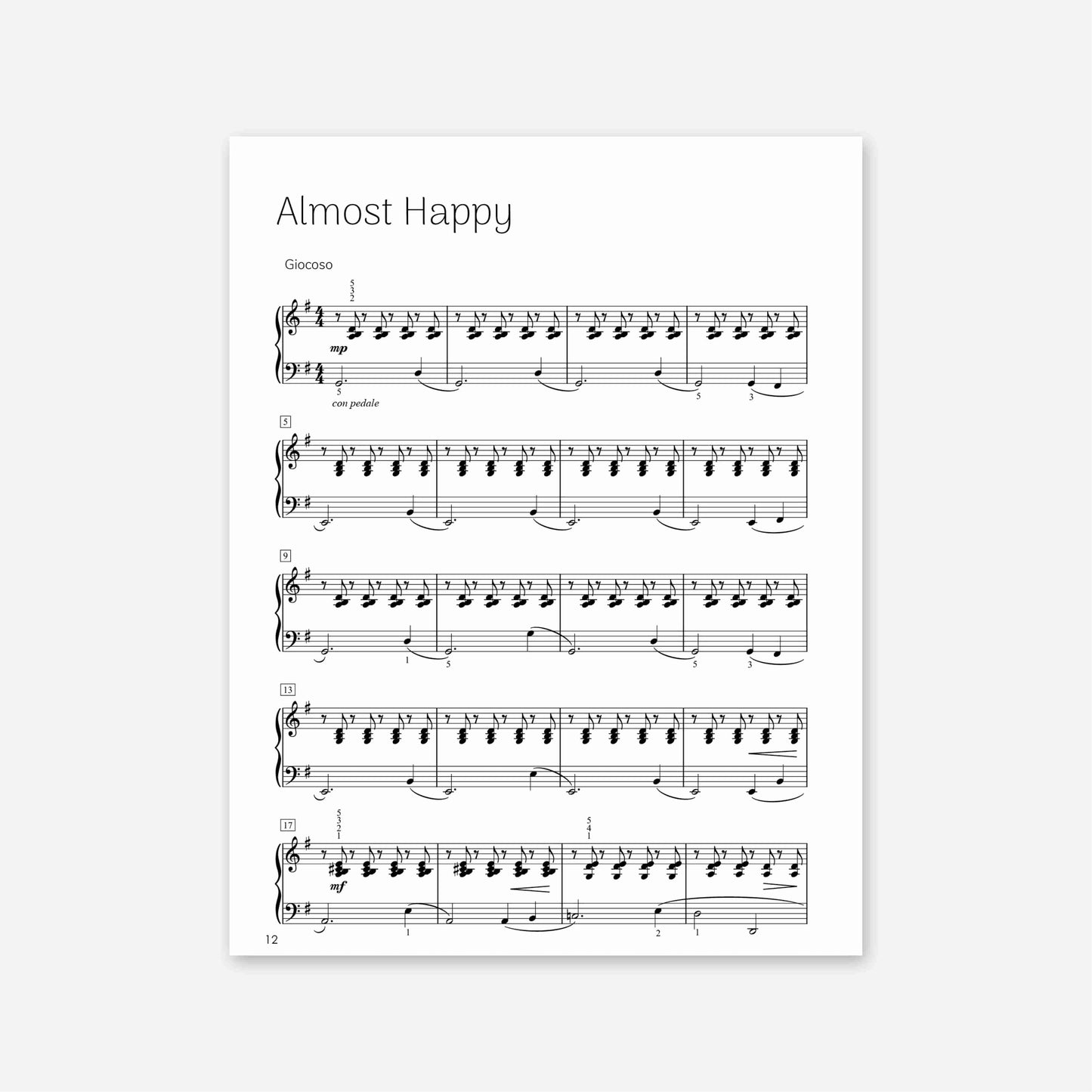 Piano Safari Supplements Guest Composers Giulio Pietropaolo Dreaming 1