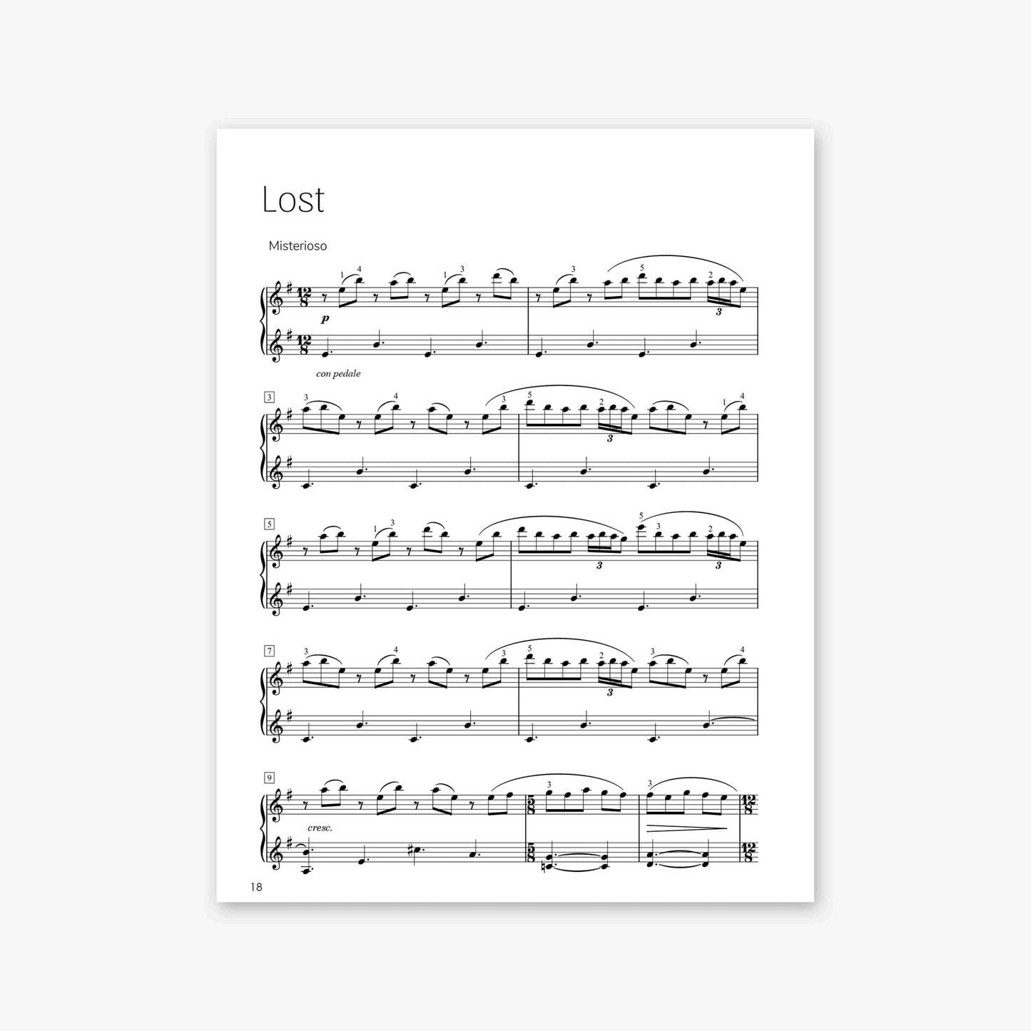 Piano Safari Supplements Guest Composers Giulio Pietropaolo Dreaming 1