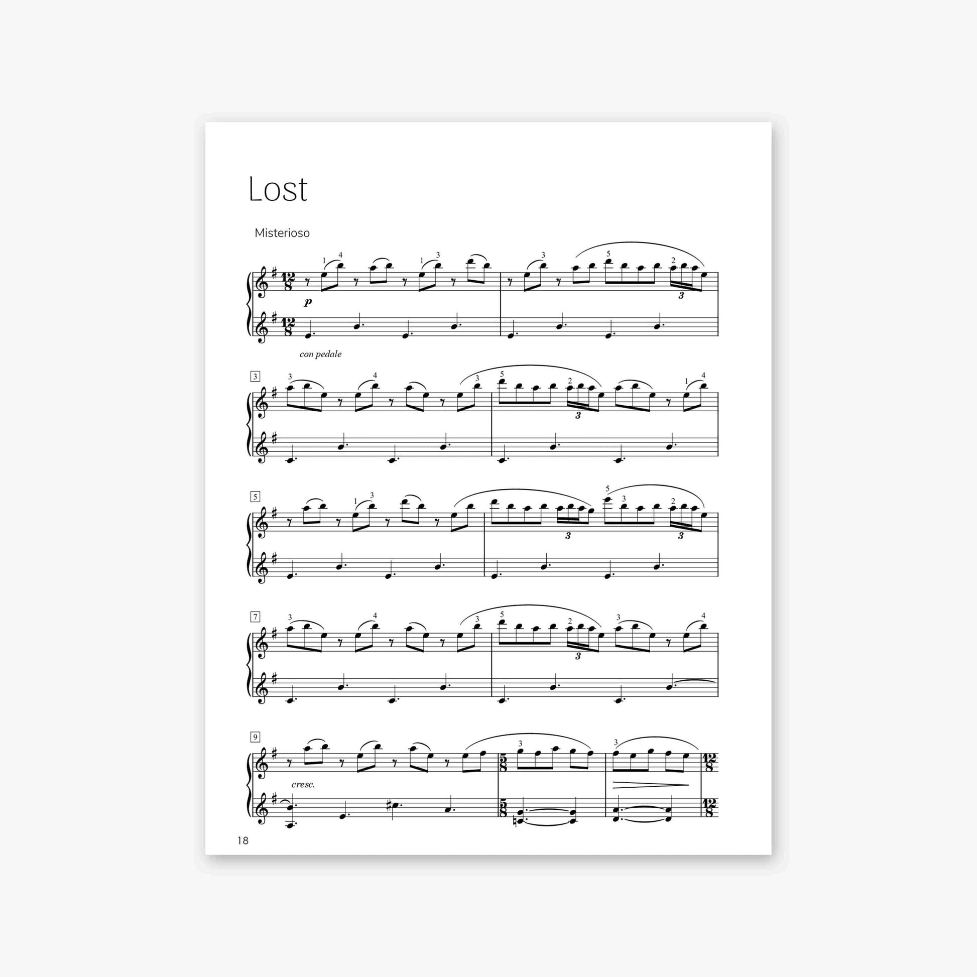 Piano Safari Supplements Guest Composers Giulio Pietropaolo Dreaming 1