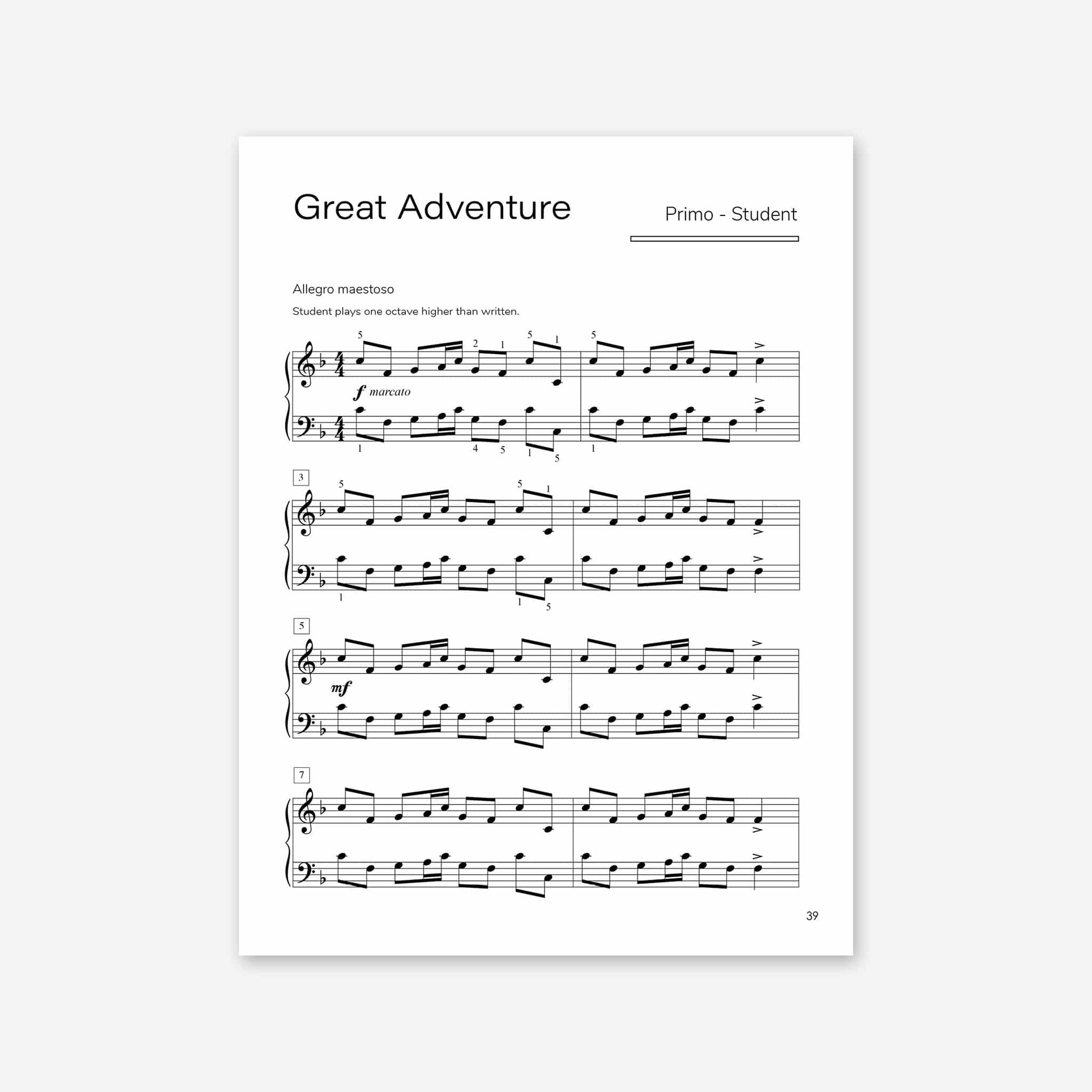 Piano Safari Supplements Guest Composers Giulio Pietropaolo Melodic Explorations 2