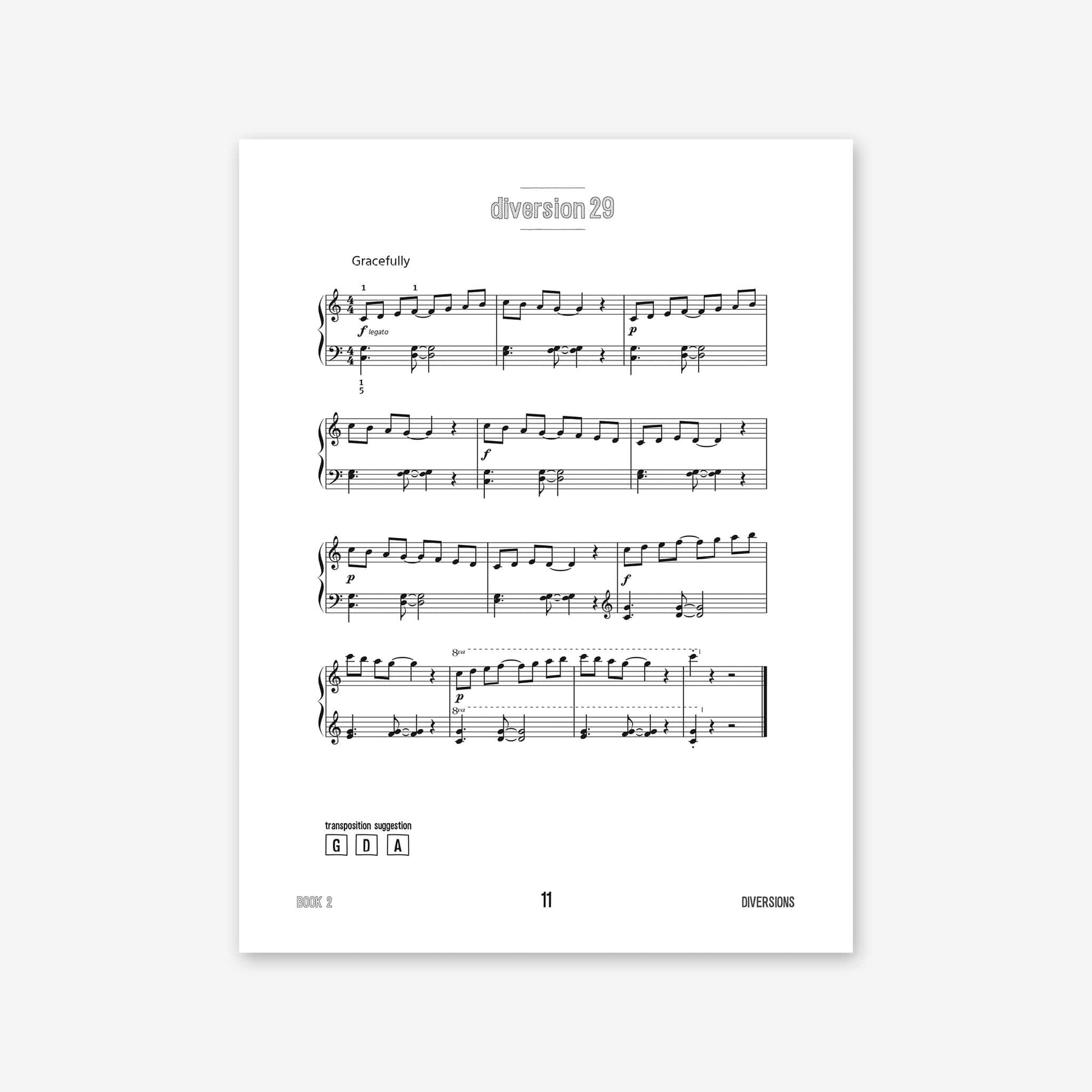 Piano Safari Supplements Guest Composers Juan Cabeza Diversions Book 2