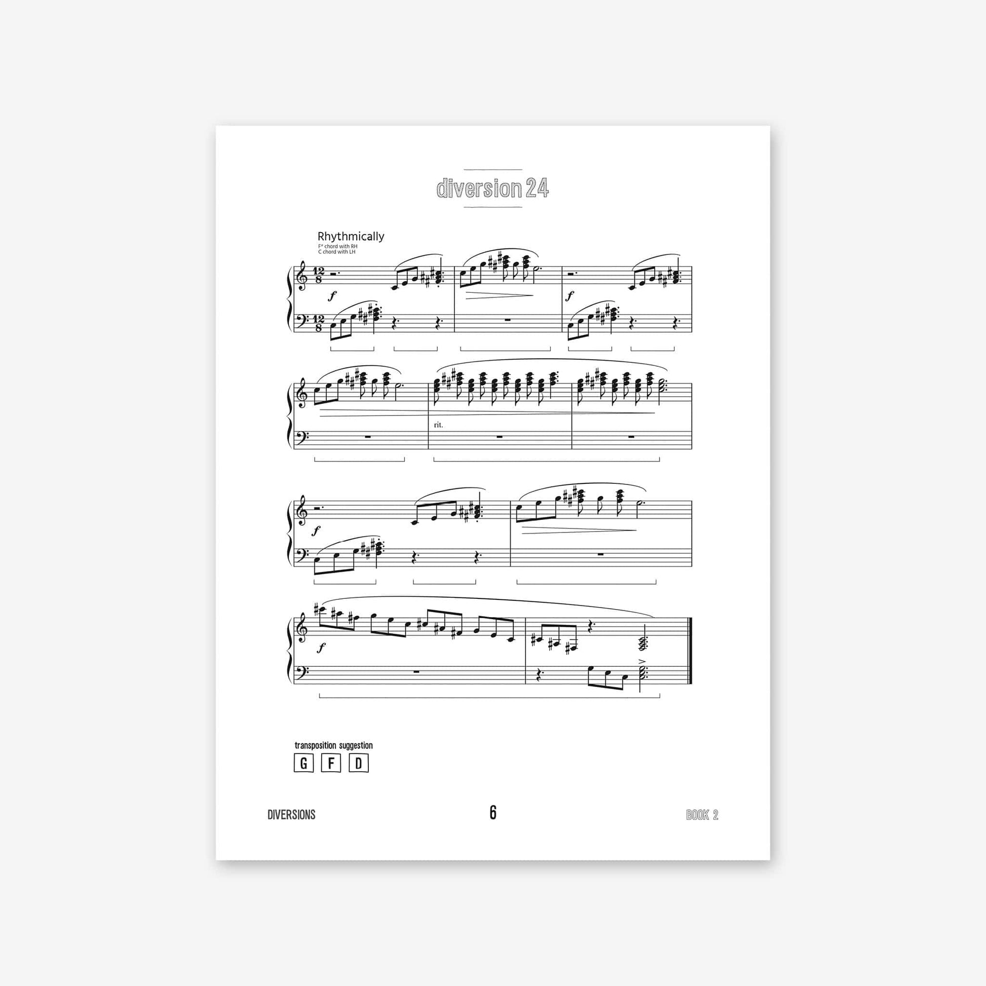 Piano Safari Supplements Guest Composers Juan Cabeza Diversions Book 2