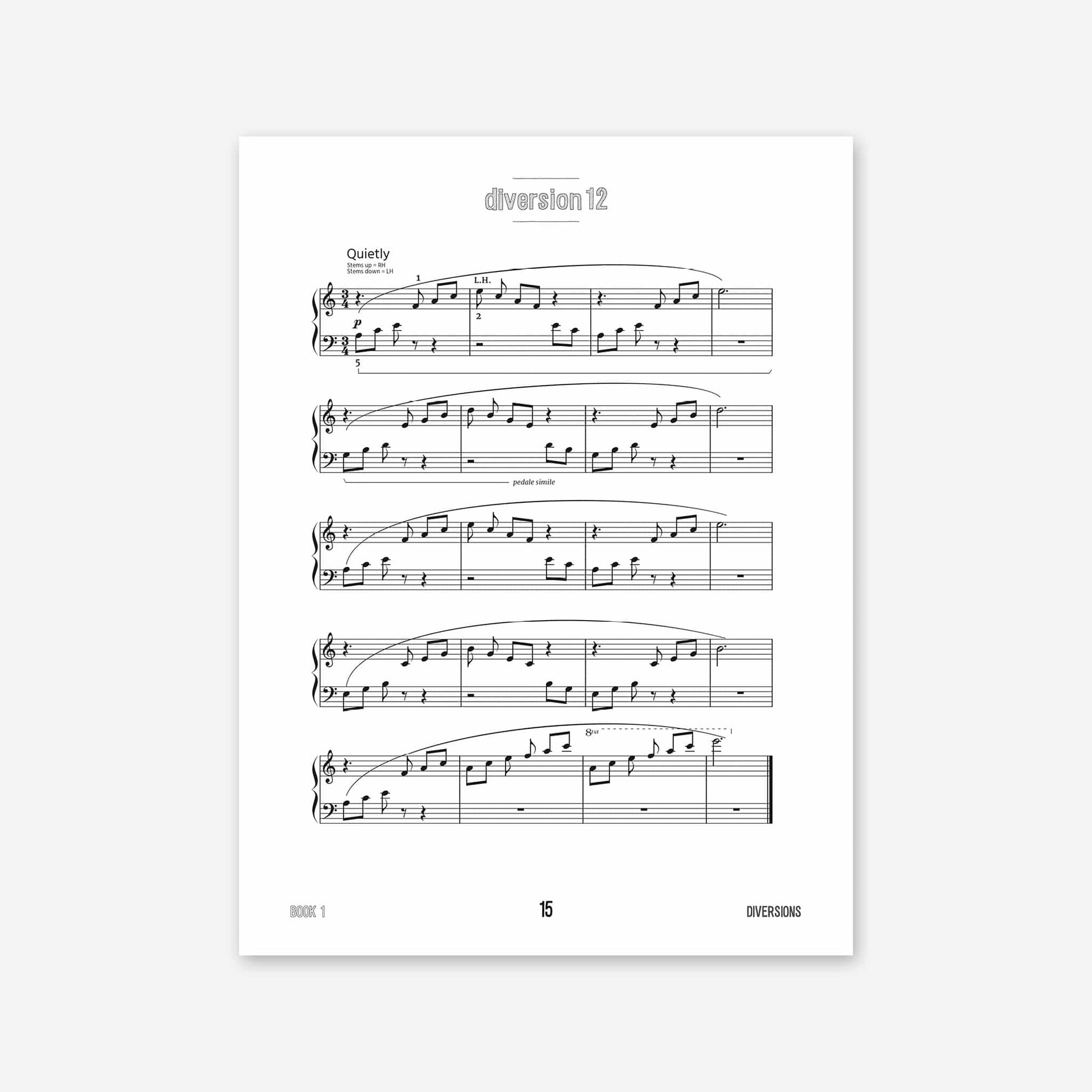 Piano Safari Supplements Guest Composers Juan Cabeza Diversions Book 1