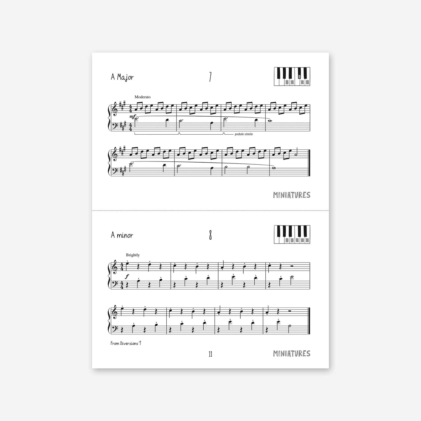 Piano Safari Supplements Guest Composers Juan Cabeza Miniatures