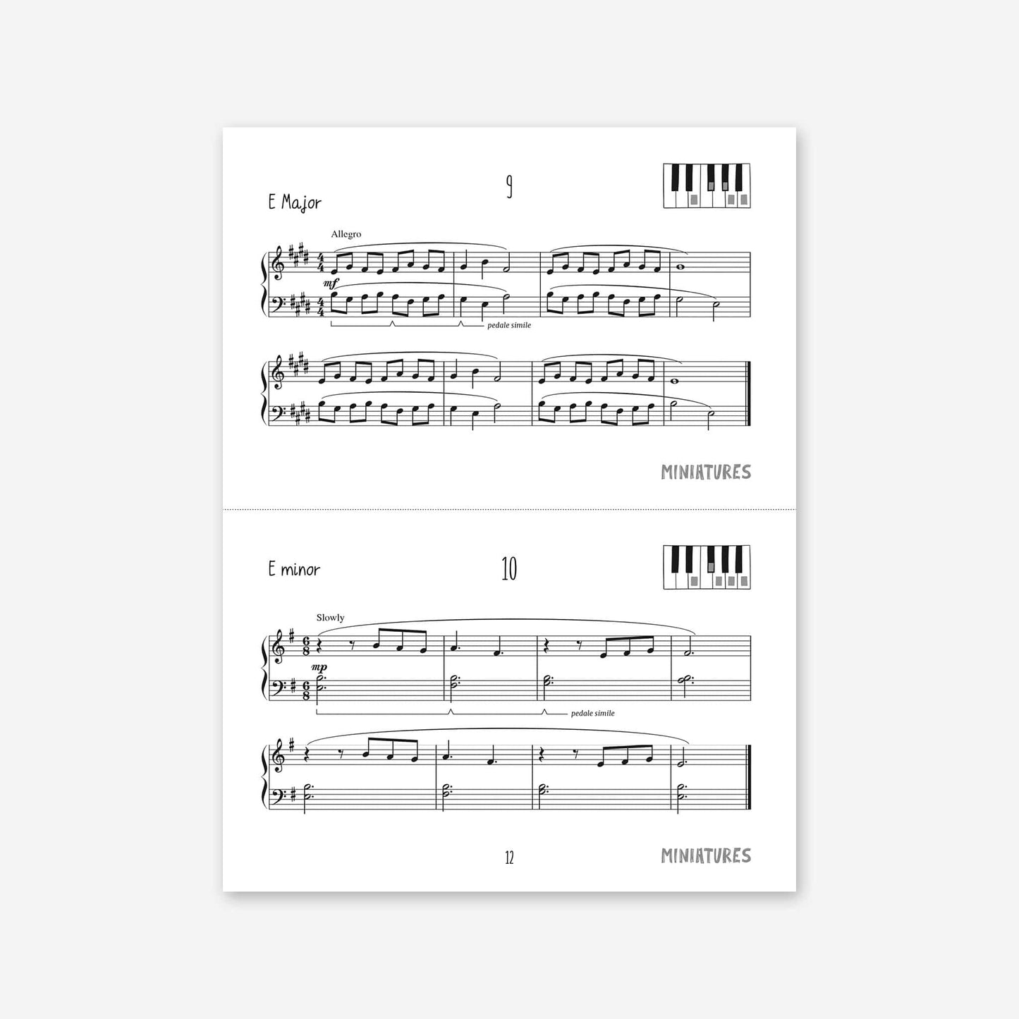 Piano Safari Supplements Guest Composers Juan Cabeza Miniatures