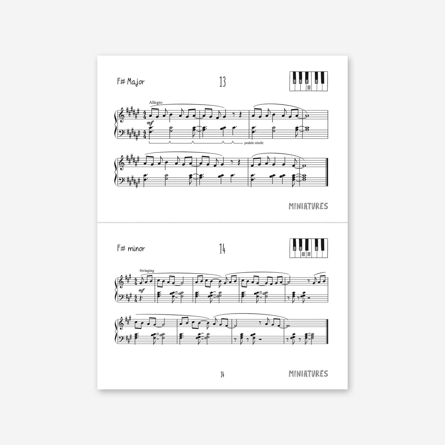 Piano Safari Supplements Guest Composers Juan Cabeza Miniatures