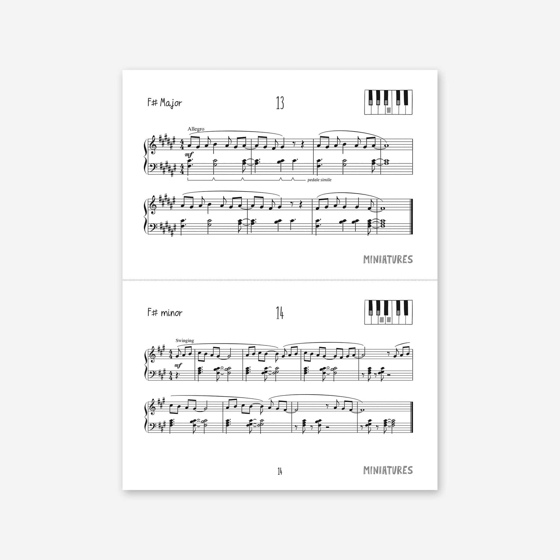 Piano Safari Supplements Guest Composers Juan Cabeza Miniatures