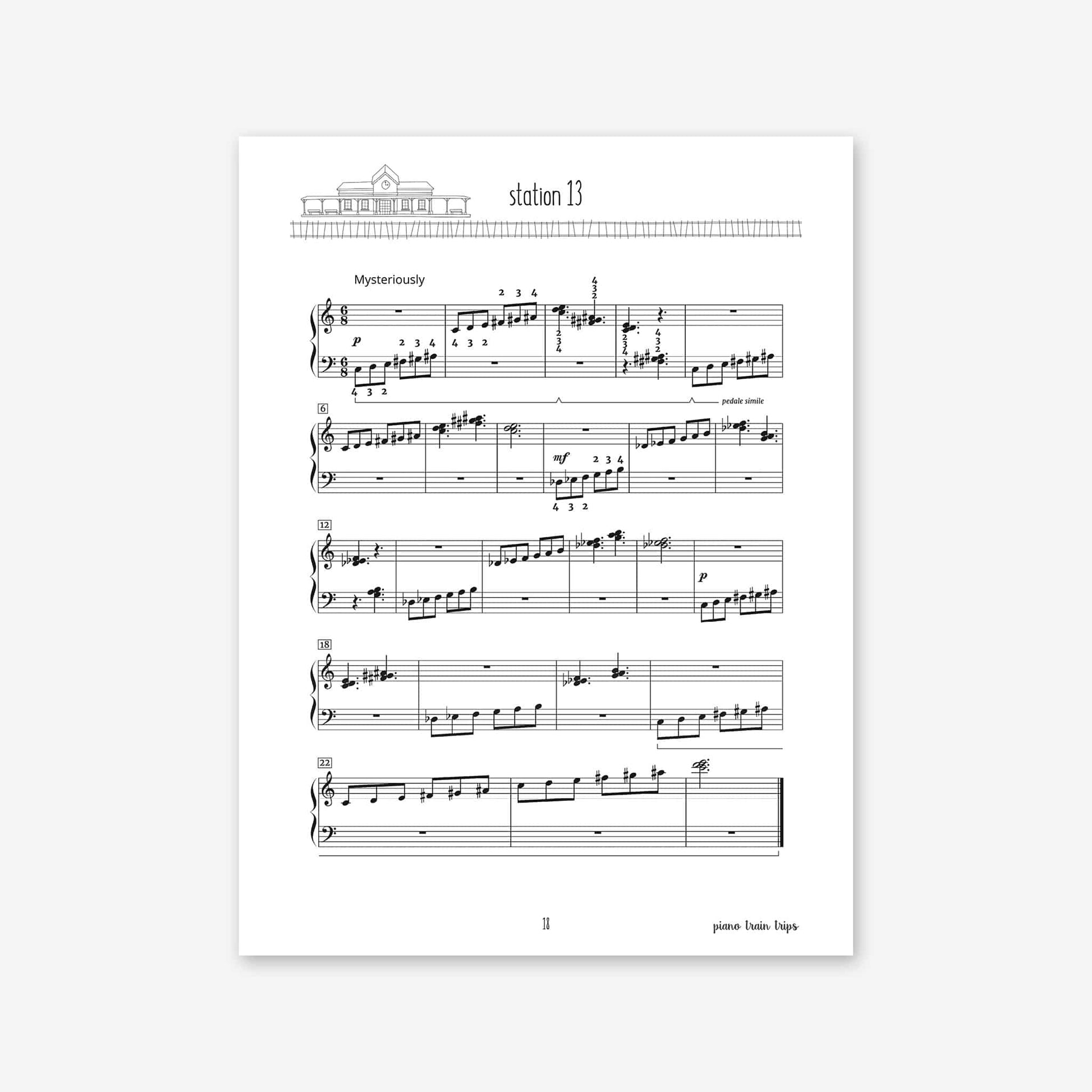 Piano Safari Supplements Guest Composers Juan Cabeza Piano Train Trips