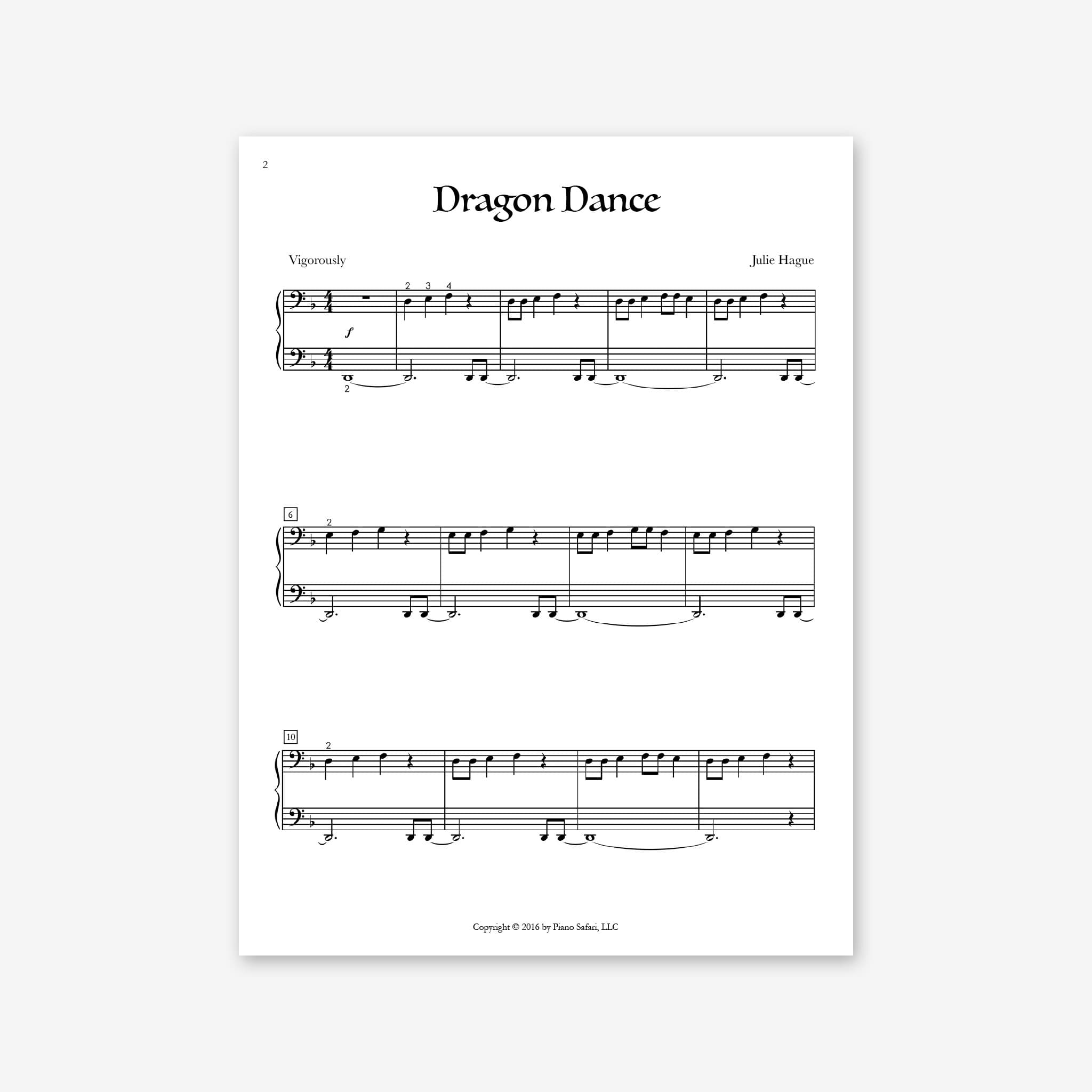Dragon Dance – Piano Safari