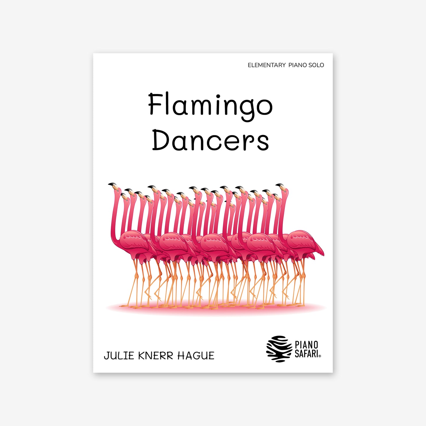 Piano Safari Supplements Sheets Late Elementary Flamingo Dancers