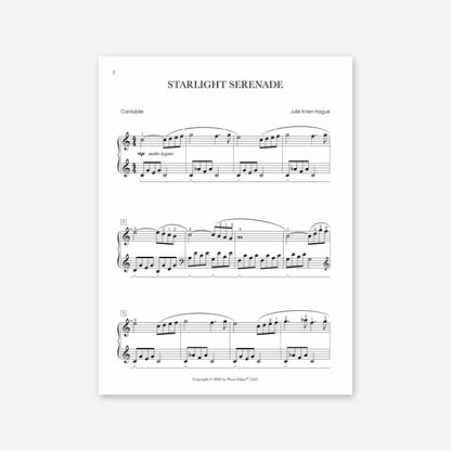 Piano Safari Supplements Sheets Late Elementary Starlight Serenade