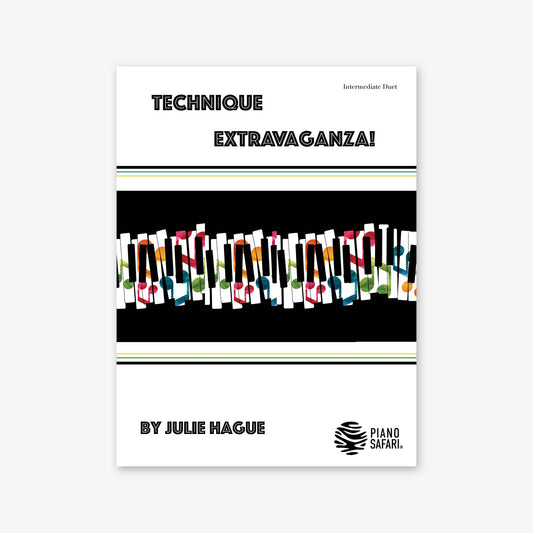 Piano Safari Supplements Sheets Intermediate Technique Extravaganza