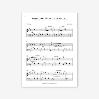 Piano Safari Supplements Sheets Late Elementary Whirling Snowflake Waltz