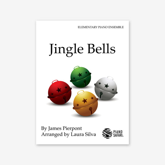 Piano Safari Supplements Ensembles Elementary Holiday Jingle Bells