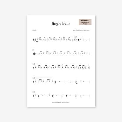 Piano Safari Supplements Ensembles Elementary Holiday Jingle Bells