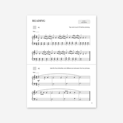 Piano Safari Method Advancing Pianist Sight Reading Book 1
