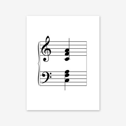 Piano Safari Method Supplements Children Chord Progression Cards