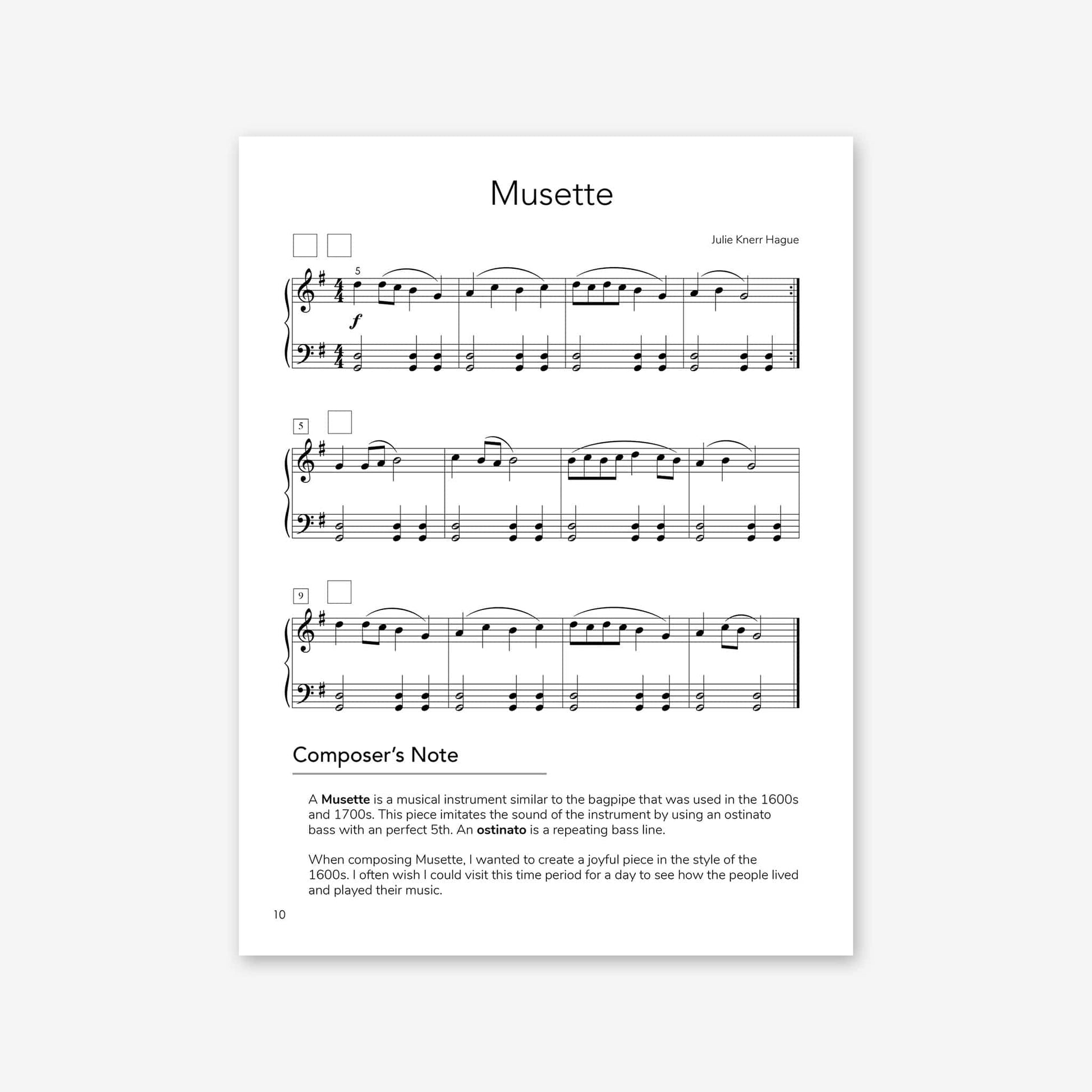 Piano Safari Supplements Composition Book 1