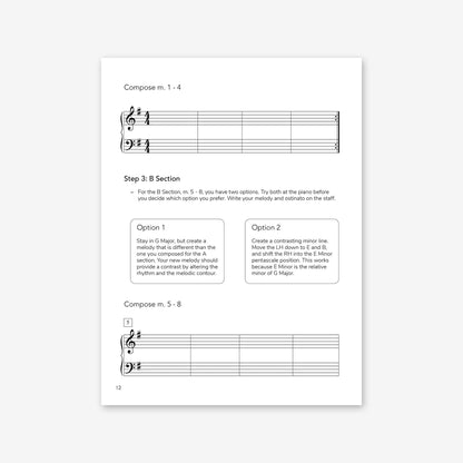 Piano Safari Supplements Composition Book 1