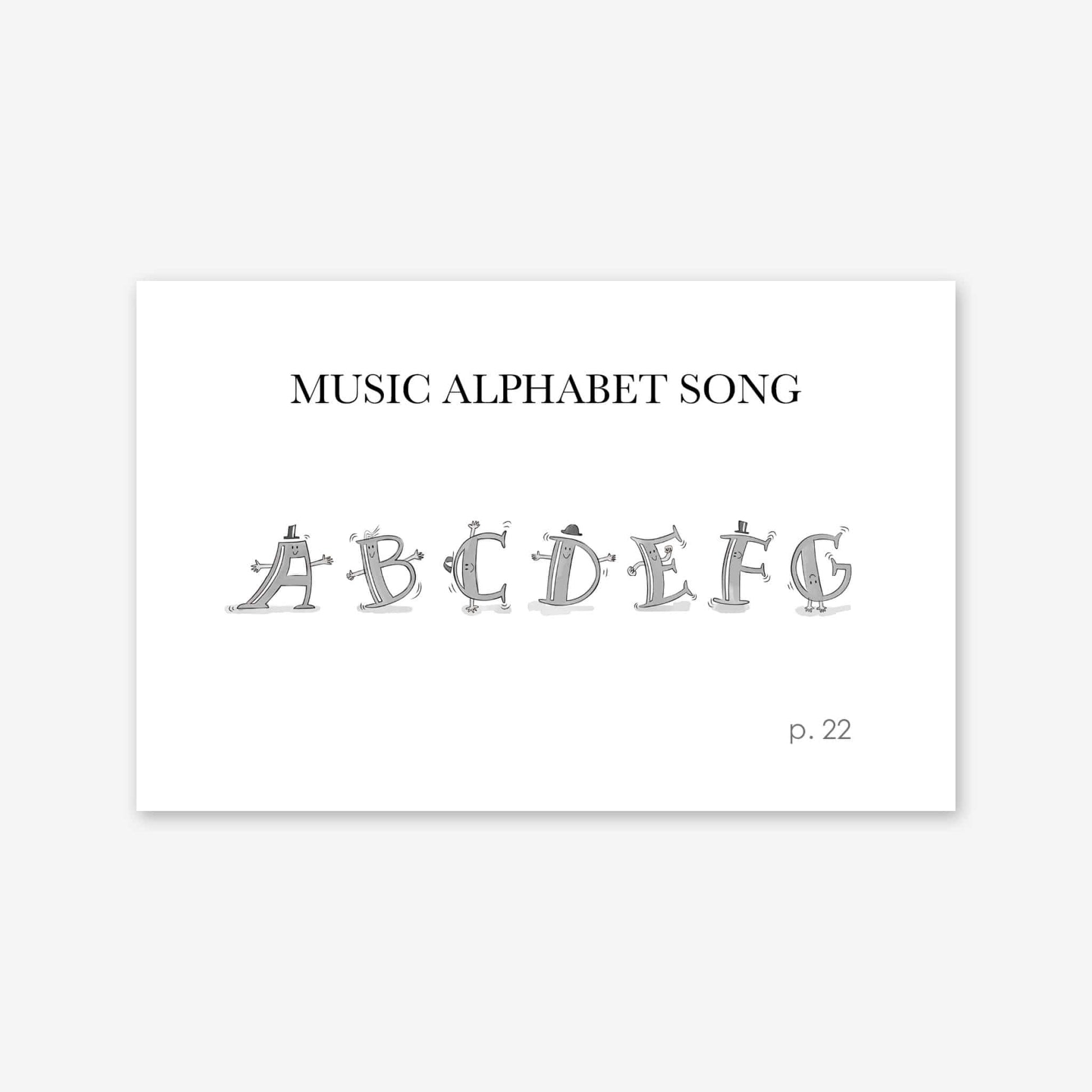 Piano Safari Method Children Friends Piece Cards