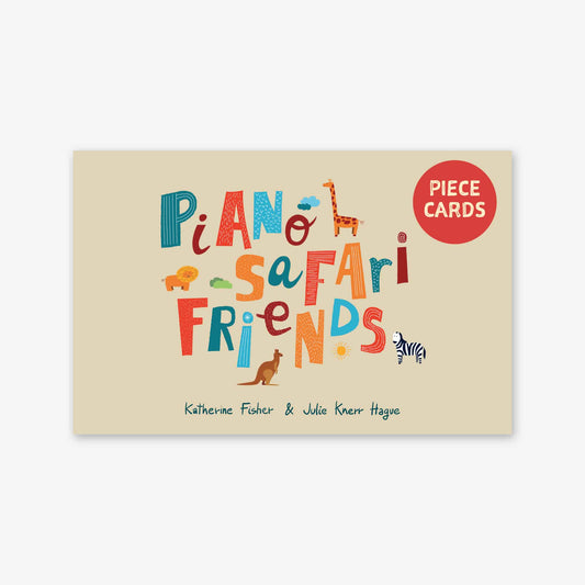 Piano Safari Method Children Friends Piece Cards
