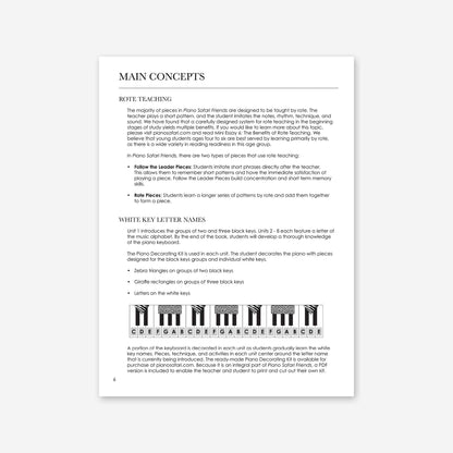 Piano Safari Method Children Friends Teacher Guide