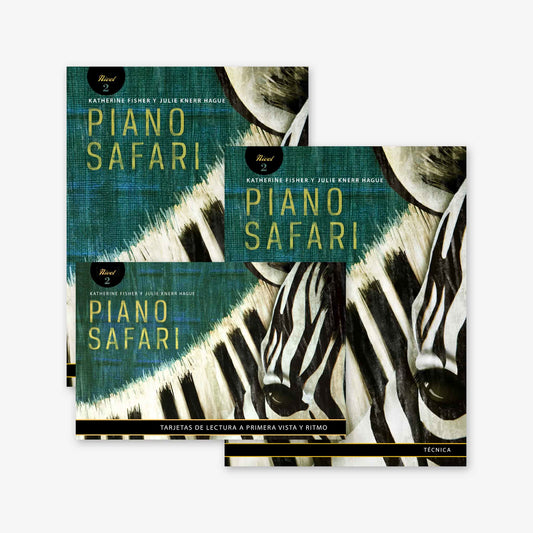 Piano Safari Method Spanish Children Level 2 Pack