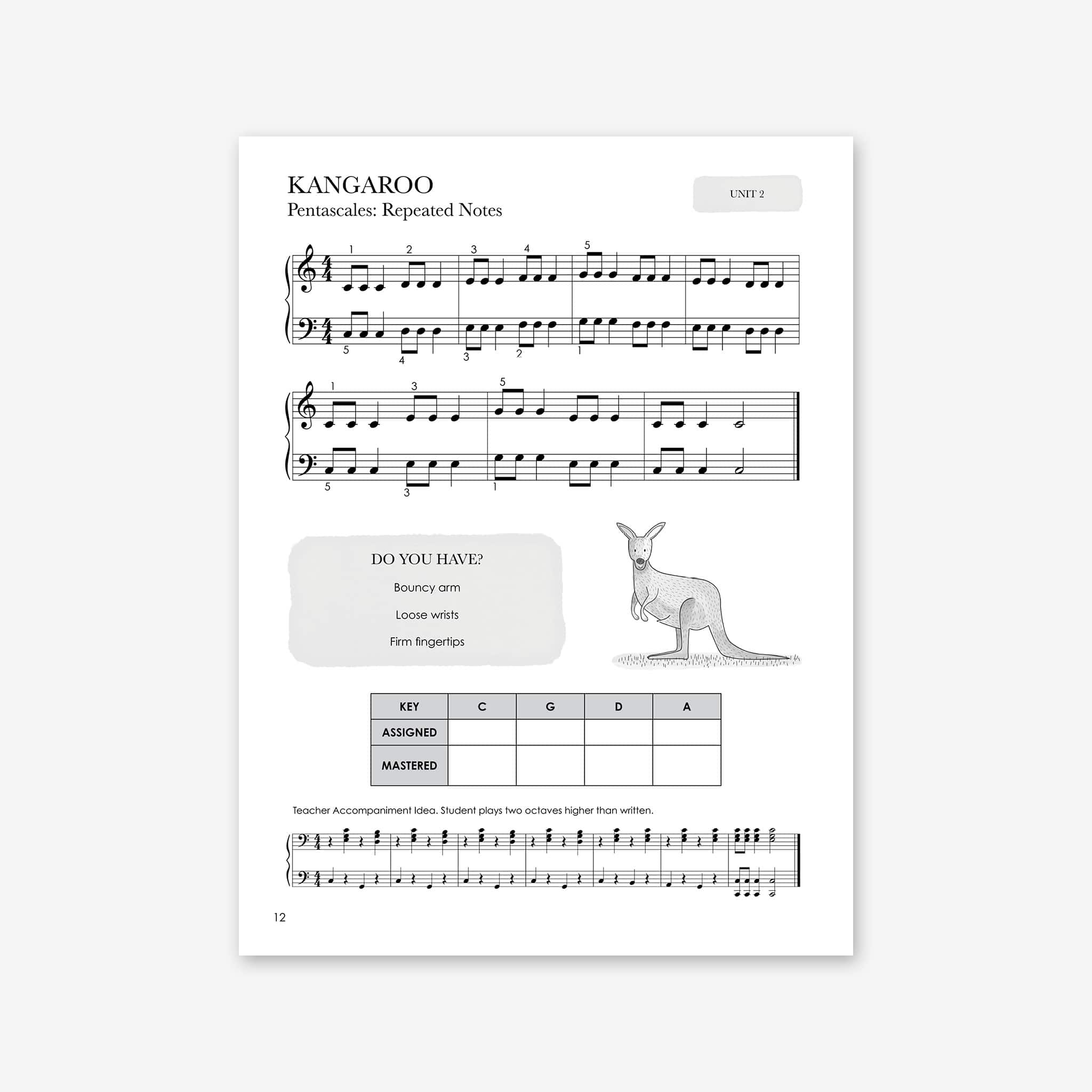 Level 2 Pack – Piano Safari