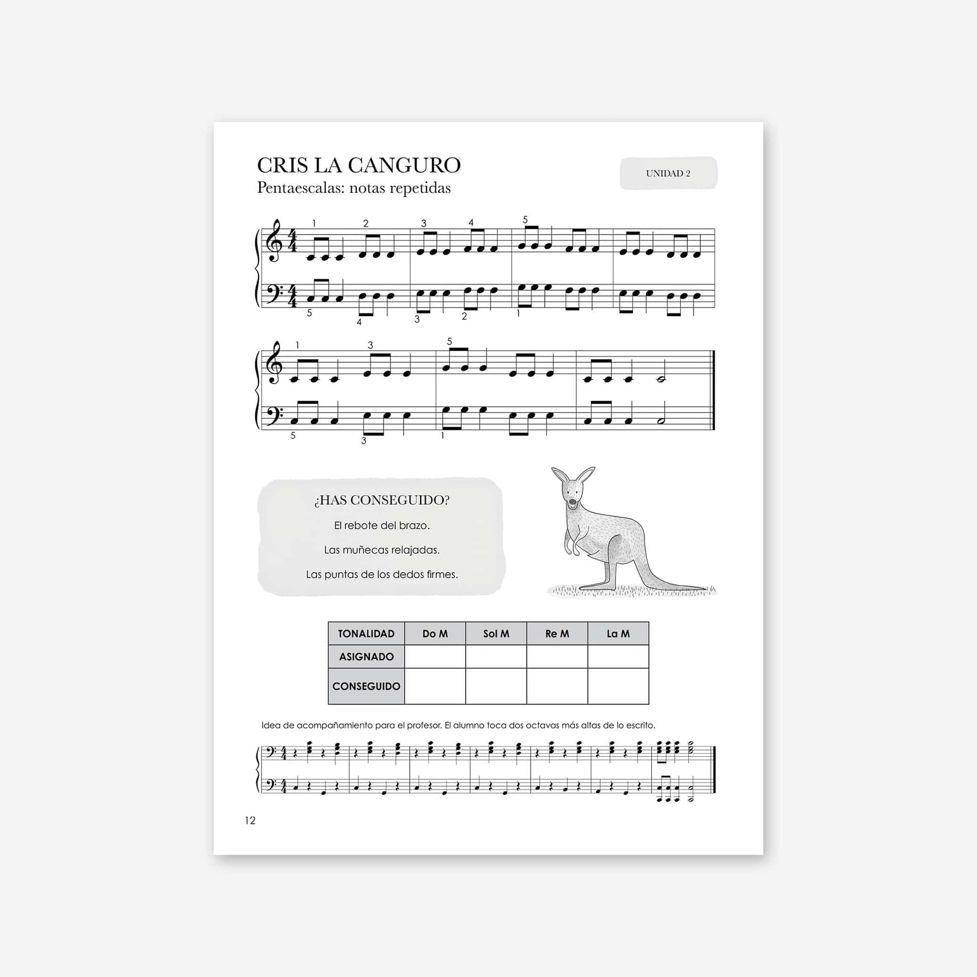 Piano Safari Method Spanish Children Level 2 Pack