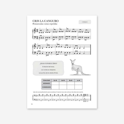 Piano Safari Method Spanish Children Level 2 Pack
