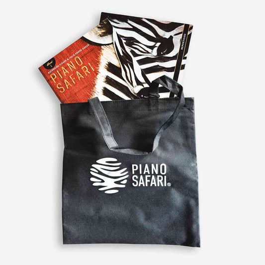 Piano Safari Logo Tote