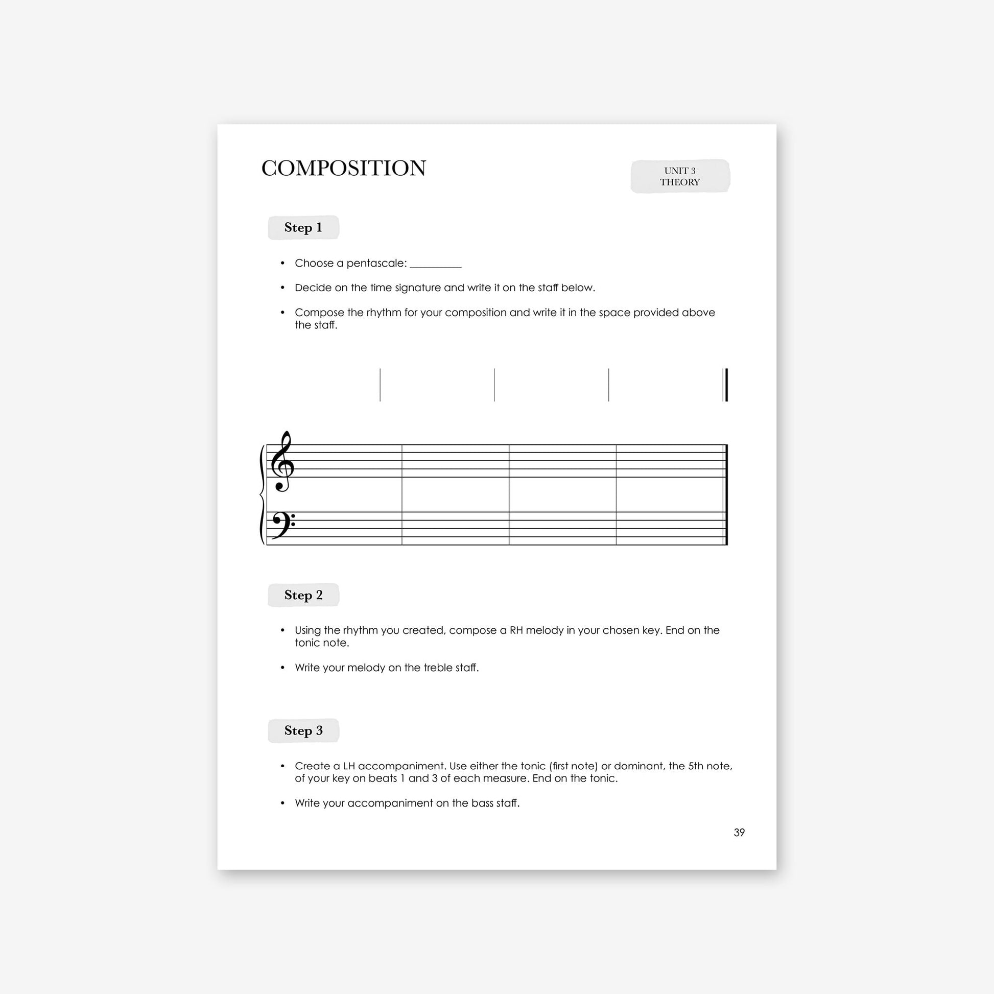 Piano Safari Method Older Student Sight Reading & Theory Book 2