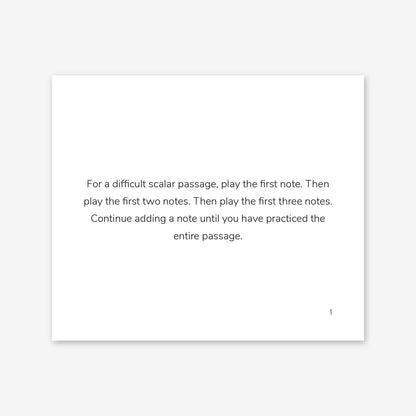 Piano Safari Supplements Practice Strategy Cards